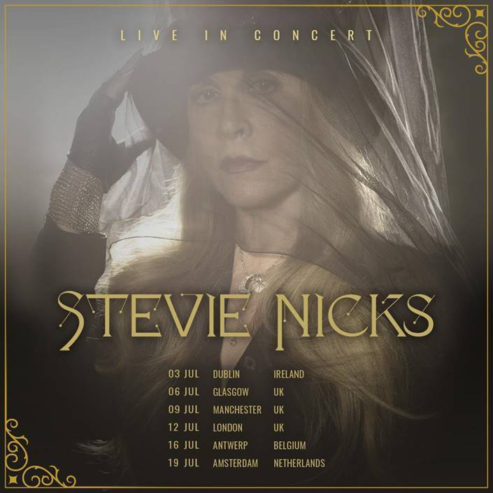 Global icon STEVIE NICKS announces European tour 87 Stevie Nicks