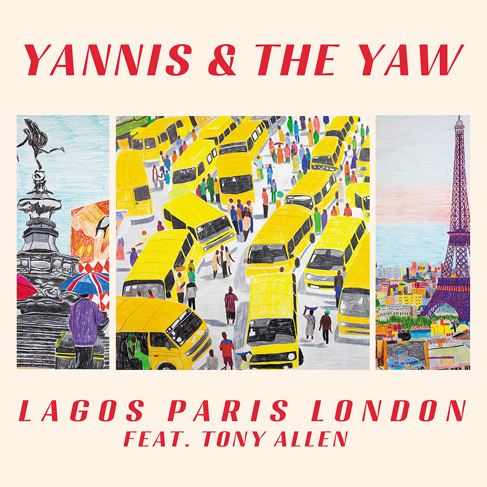 Yannis Philippakis teams up with drummer Tony Allen on new project - Yannis & The Yaw 84 yannis