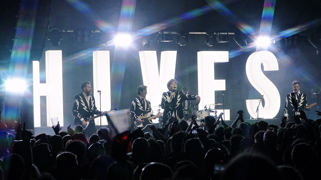 IN FOCUS// The Hives at Rock City, Nottingham Credit: Alina Salihbekova