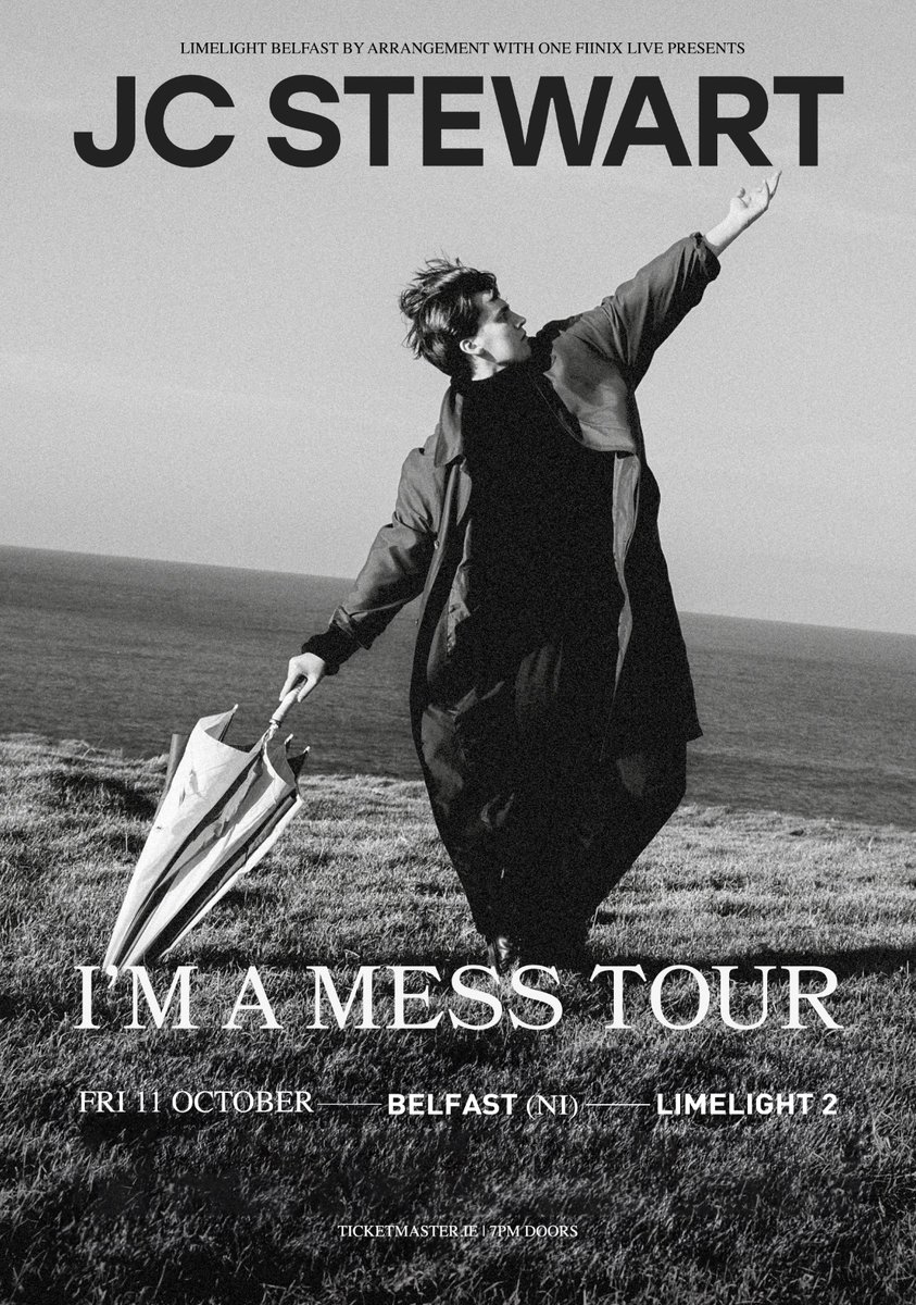 JC STEWART I’M A MESS TOUR