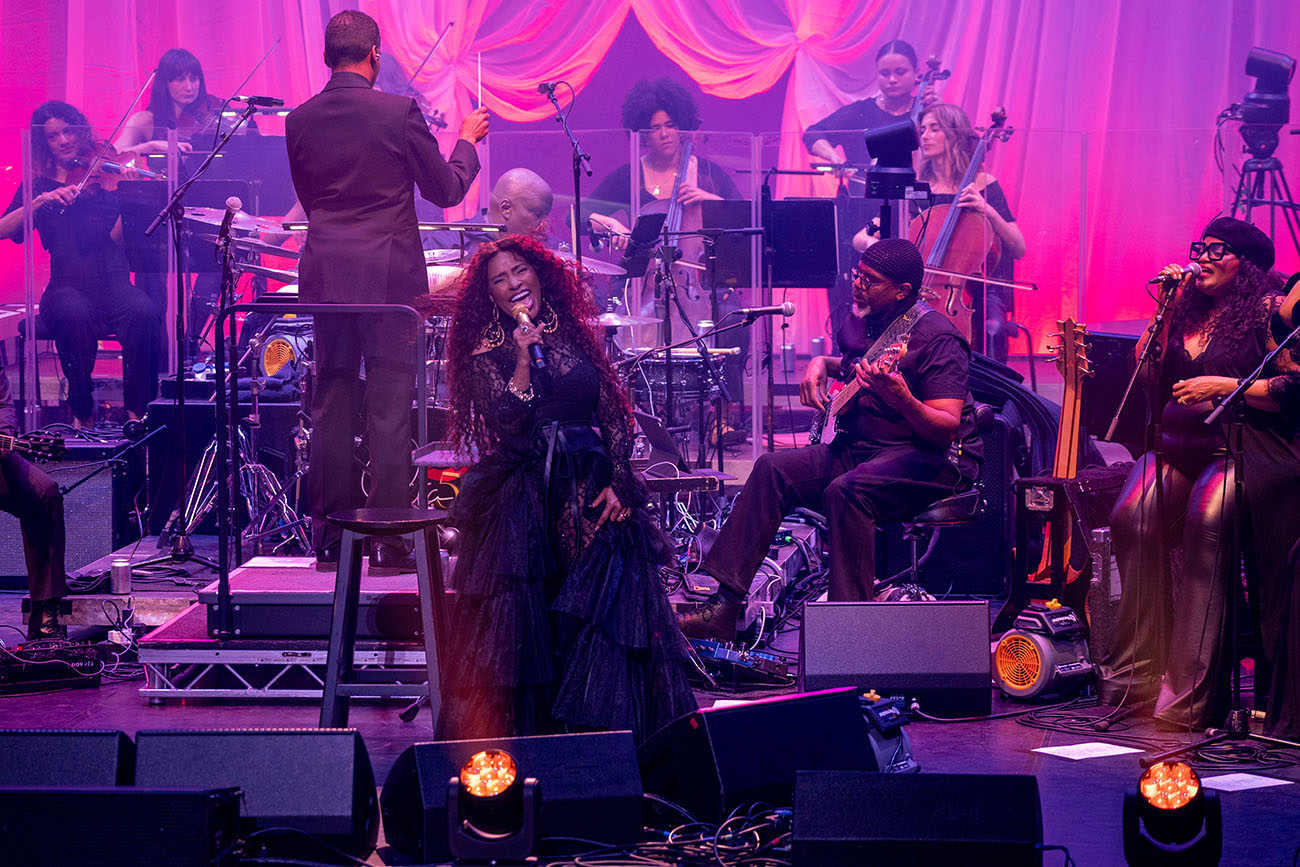 LIVE REVIEW: Chaka Khan & Nu Civilisation Orchestra at Meltdown Festival 82 LIVE REVIEW: Chaka Khan & Nu Civilisation Orchestra at Meltdown Festival Credit: Jasper Watkins