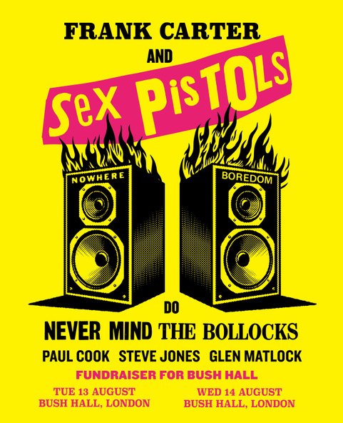Frank Carter And The Sex Pistols To Perform 'Never Mind The