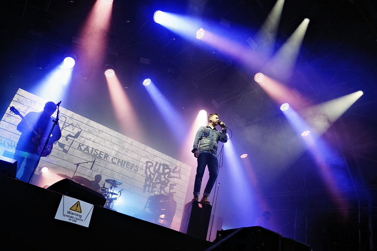 IN FOCUS// Kaiser Chiefs at Lincoln Castle Credit: Alina Salihbekova