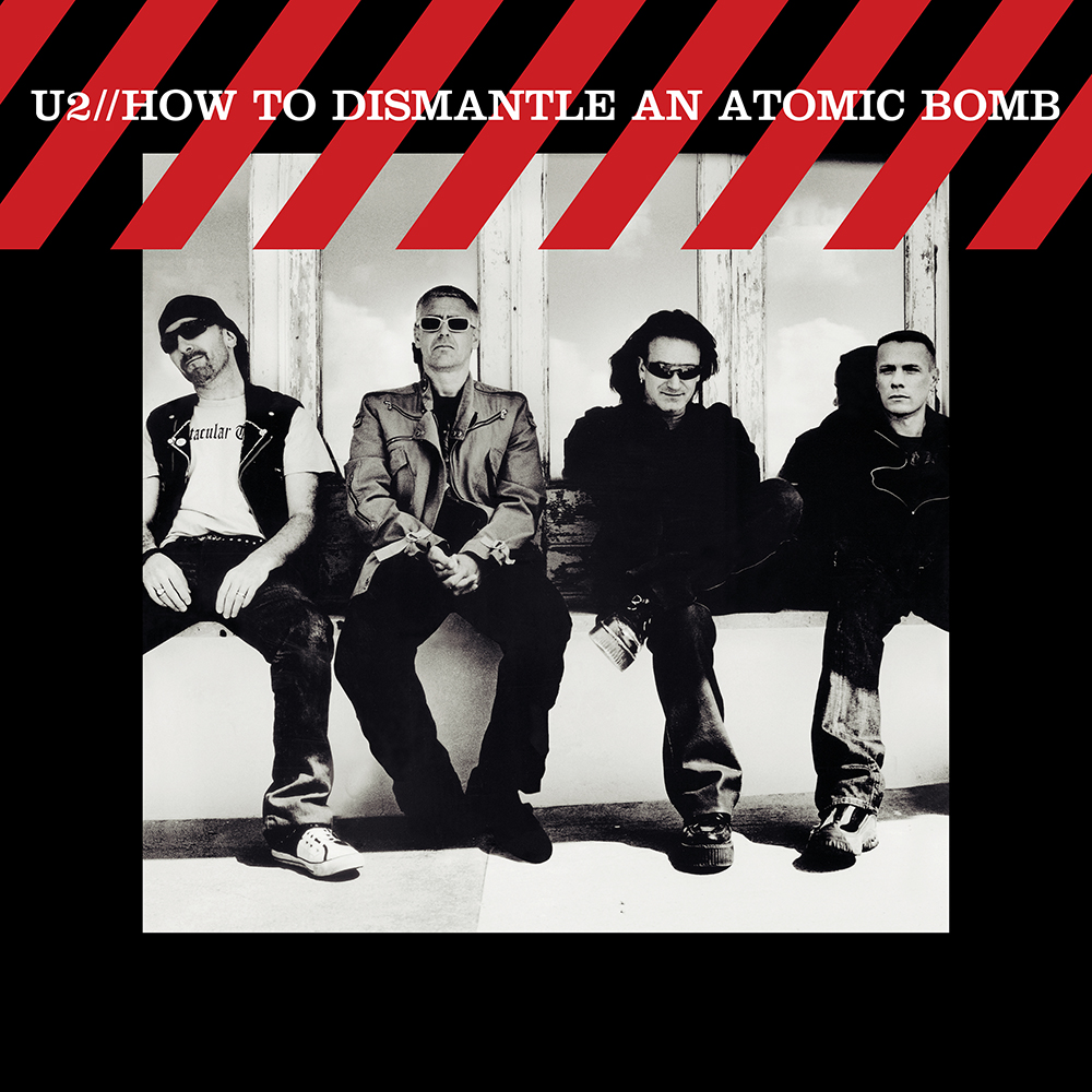 U2 announce the release of a shadow album titled 'How To Re-Assemble An Atomic Bomb' 83 u2