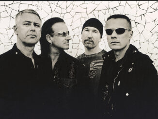 U2 announce the release of a shadow album titled 'How To Re-Assemble An Atomic Bomb' 84 u2