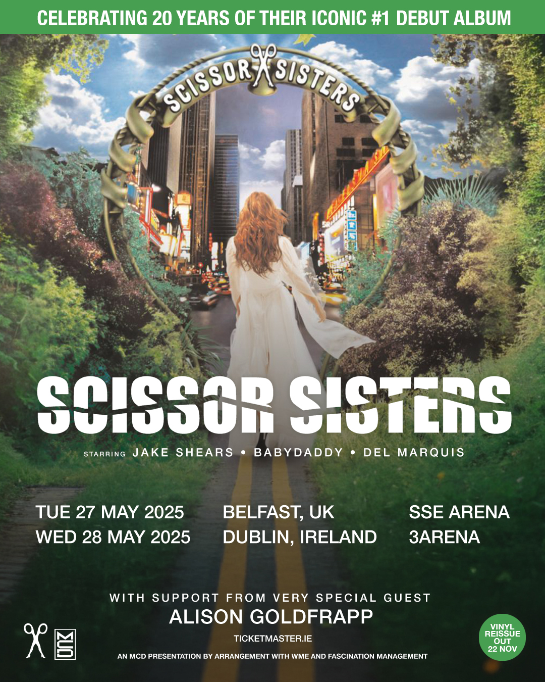 Scissor Sisters Return To Celebrate The 20th Anniversary Of Their No.1 Album 'Scissor Sisters' 83 Scissor Sisters