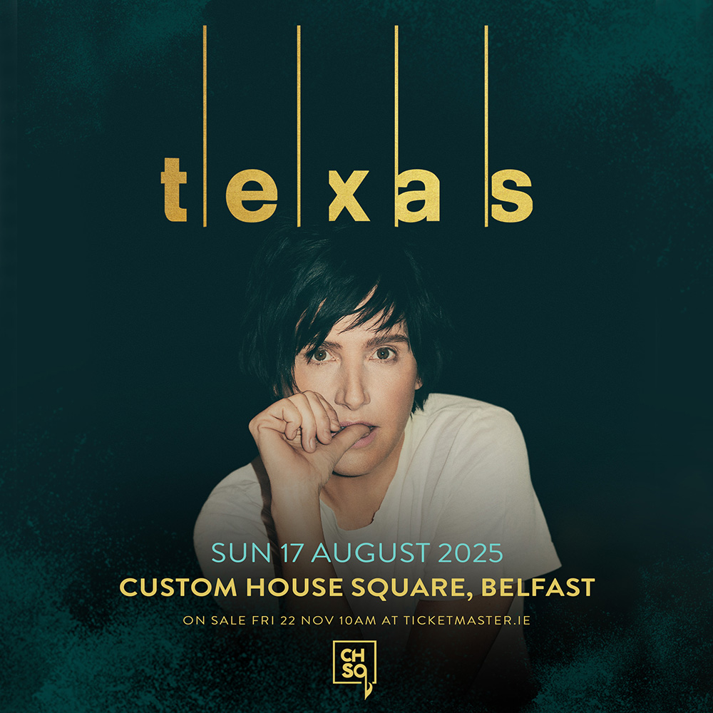 Texas announce headline show at Custom House Square, Belfast 83 texas
