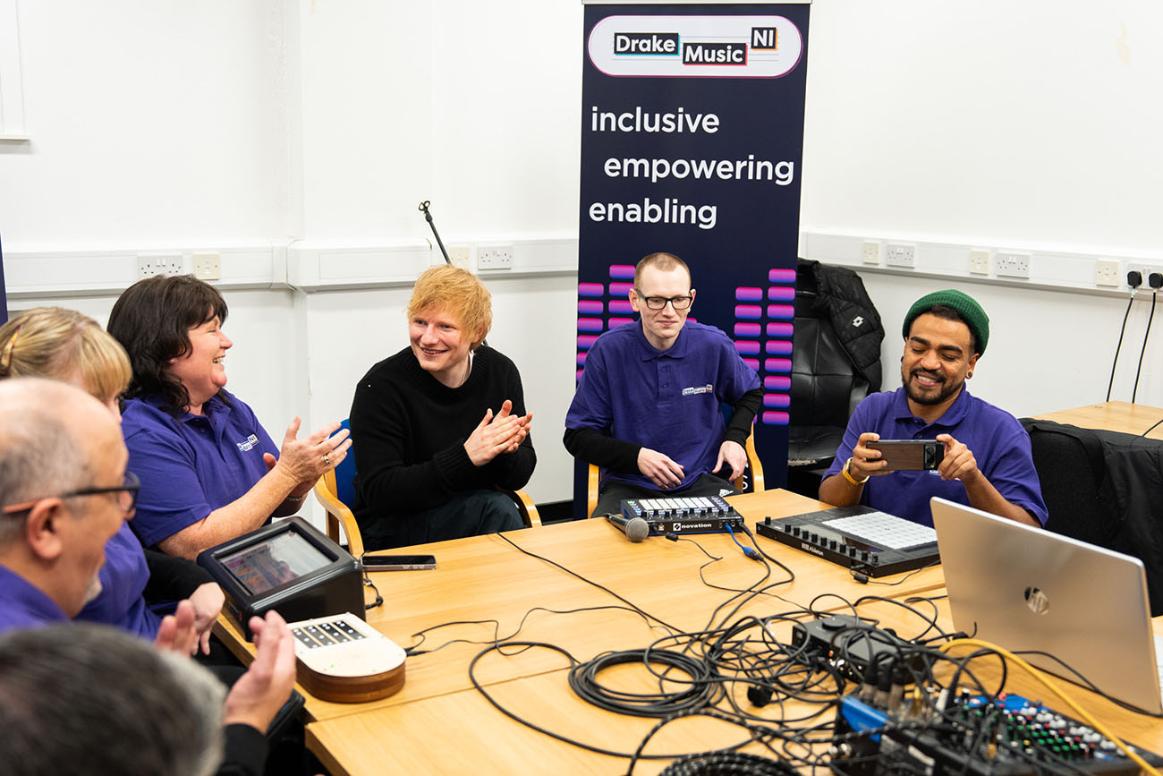 Ed Sheeran makes surprise visit to Northern Ireland in support of Belfast music charities 84 Ed Sheeran makes surprise visit to Northern Ireland in support of Belfast music charitiesCredit: Bradley Quinn
