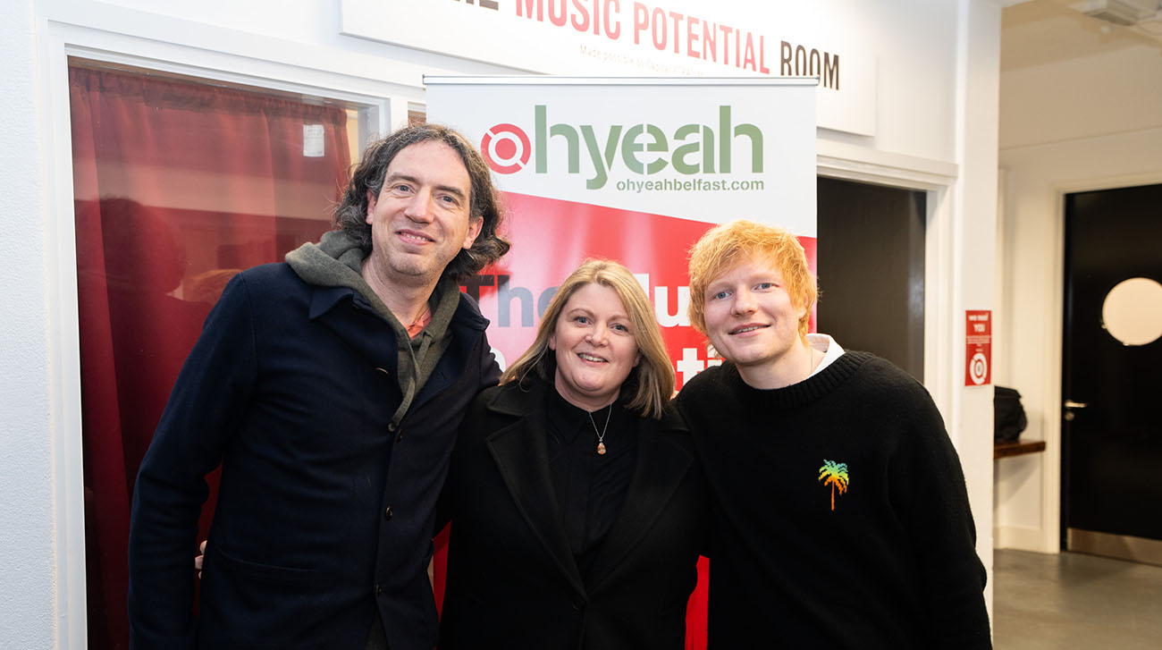 Ed Sheeran makes surprise visit to Northern Ireland in support of Belfast music charities 85 Ed Sheeran makes surprise visit to Northern Ireland in support of Belfast music charitiesCredit: Bradley Quinn