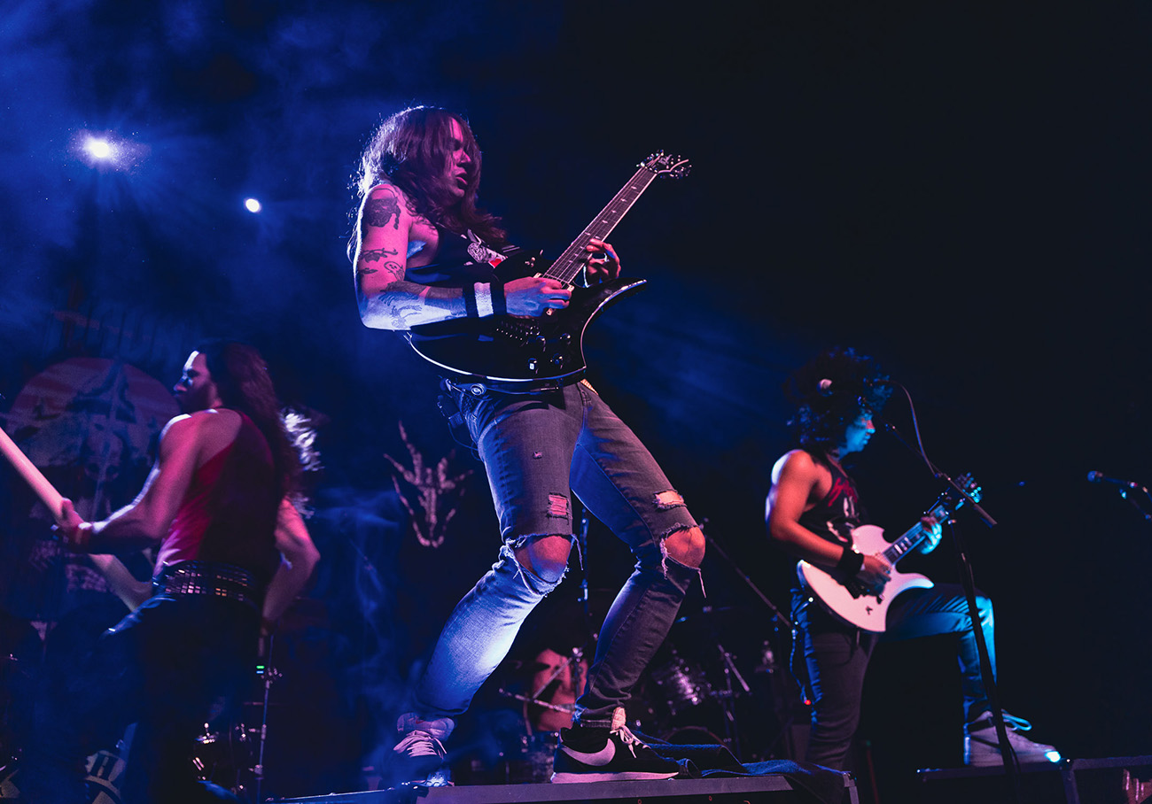 LIVE REVIEW: 3 Inches of Blood at The Fonda Theatre 86 LIVE REVIEW: 3 Inches of Blood at The Fonda Theatre Credit: Triffin Constantine