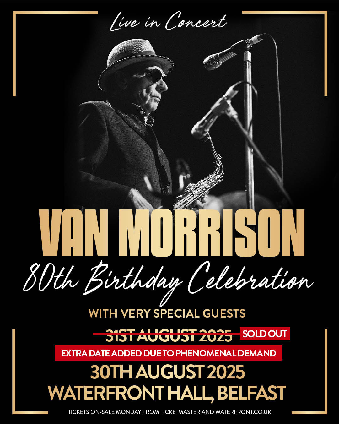 Van Morrison’s 80th Birthday Concert – Second Show Announced After Phenomenal Demand 83 Van Morrison