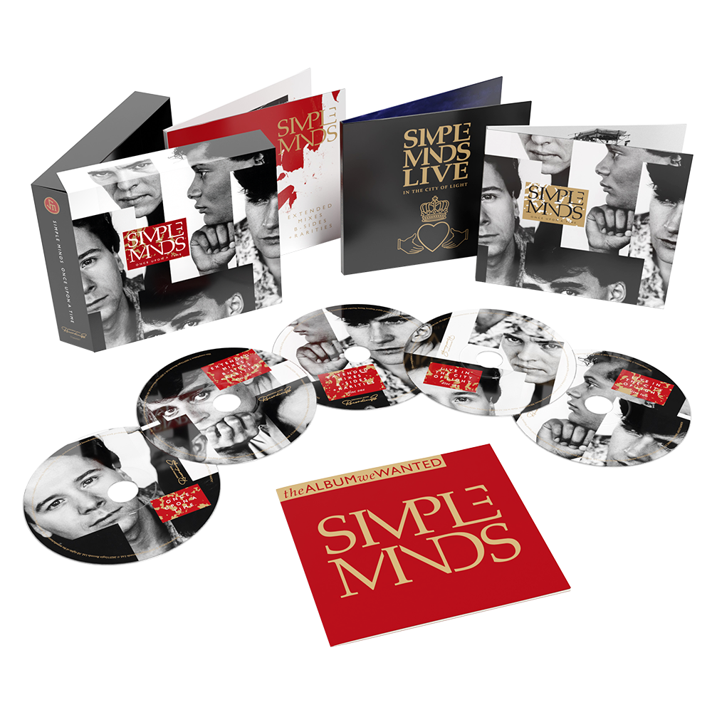 Simple Minds Celebrate 40 Years of 'Once Upon A Time' with Deluxe Red Vinyl & 5CD Box Set 83 Simple Minds