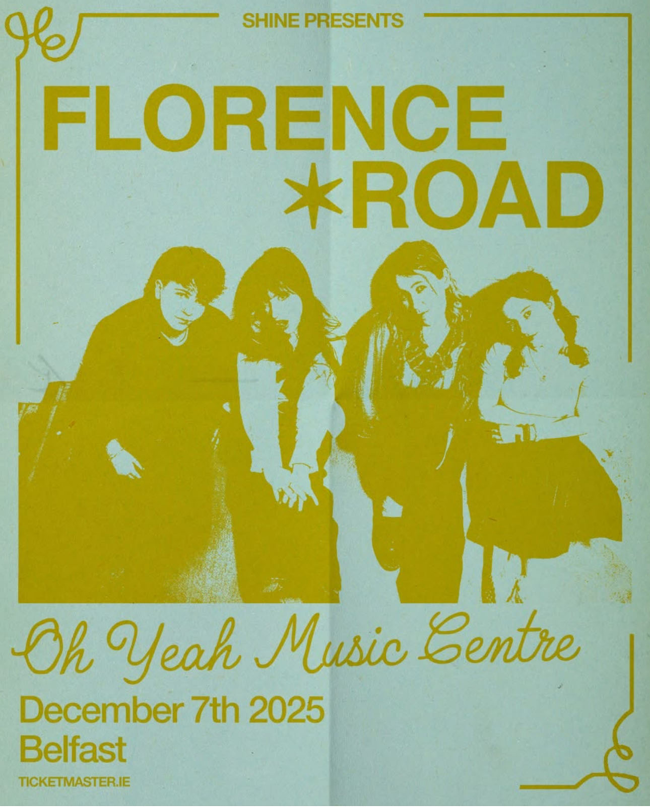 Ireland’s rising stars Florence Road to headline Belfast’s Oh Yeah Music Centre on December 7 83 Florence Road
