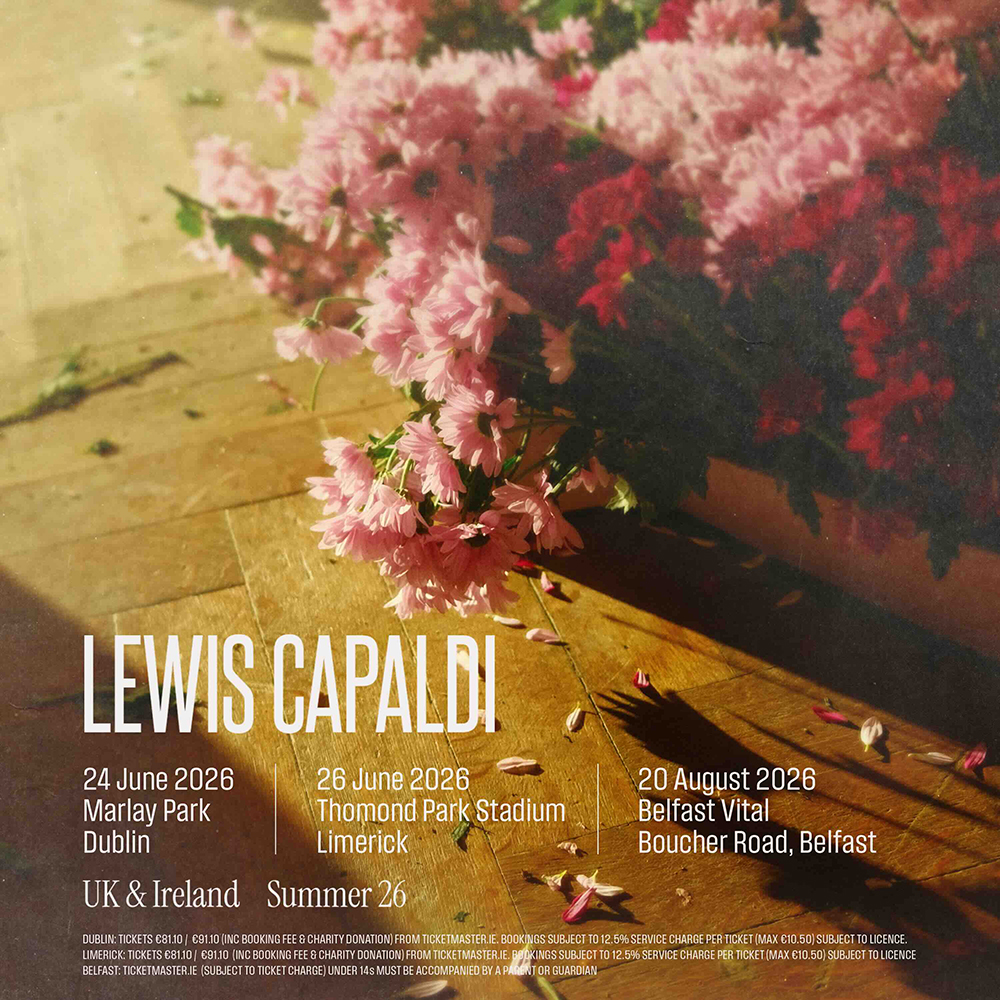 Lewis Capaldi Announces Biggest-Ever UK & Ireland Outdoor Headline Shows for 2026 83 LEWIS CAPALDI