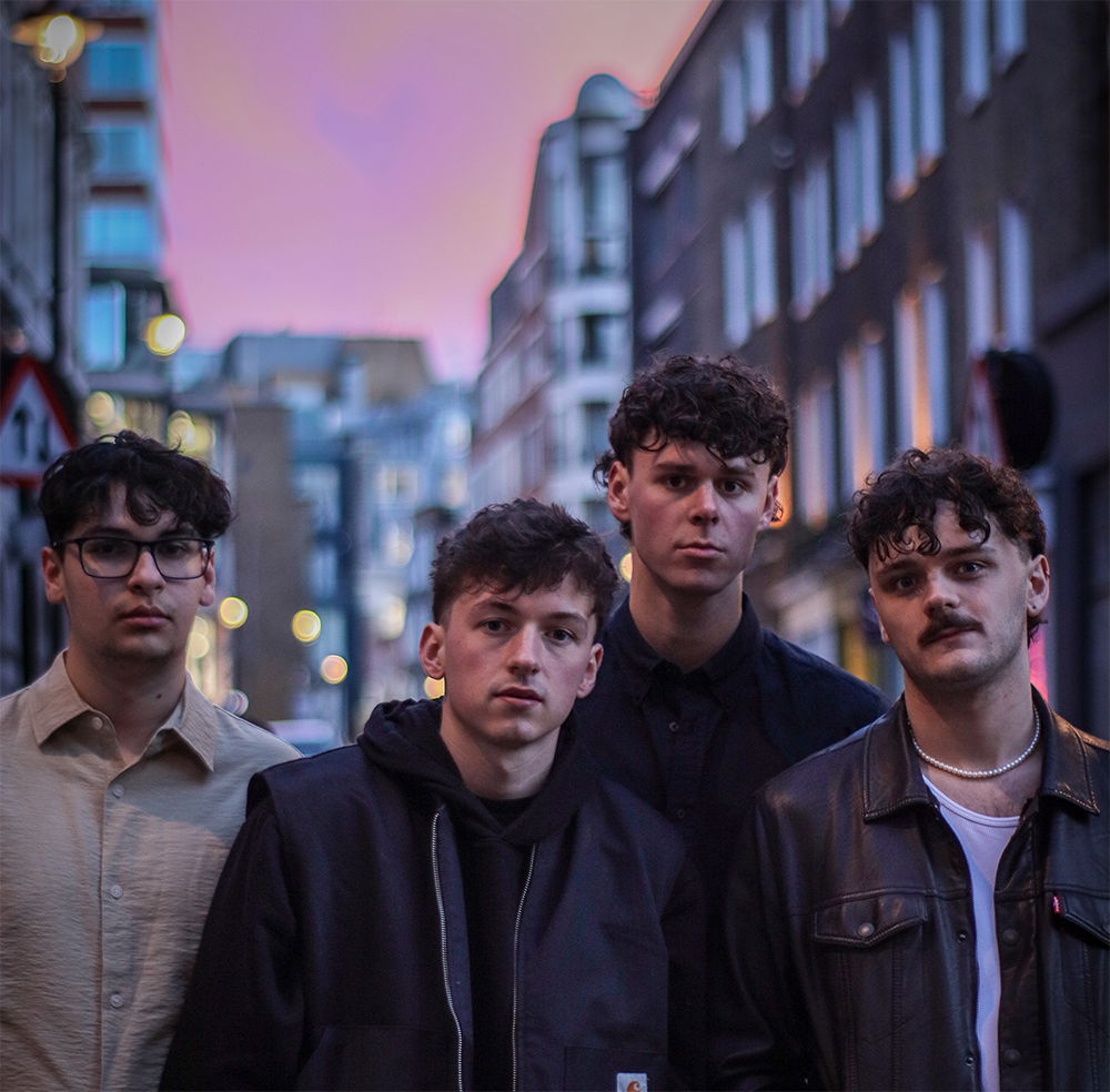 Northern Irish band :Panic :Over portrait — photo by [insert photographer name]