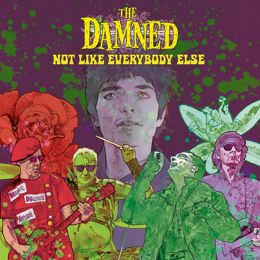 The Damned announce special new covers album “Not Like Everybody Else” in tribute to Brian James 83 The Damned