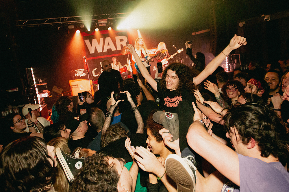 LIVE REVIEW: Lambrini Girls Ignite The Garage for War Child at BRITs Week