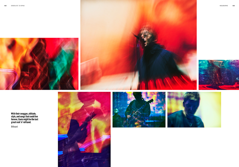 Oasis Announce ‘Live ’25 Opus’ Featuring 1000 Unseen Photos from Reunion Tour