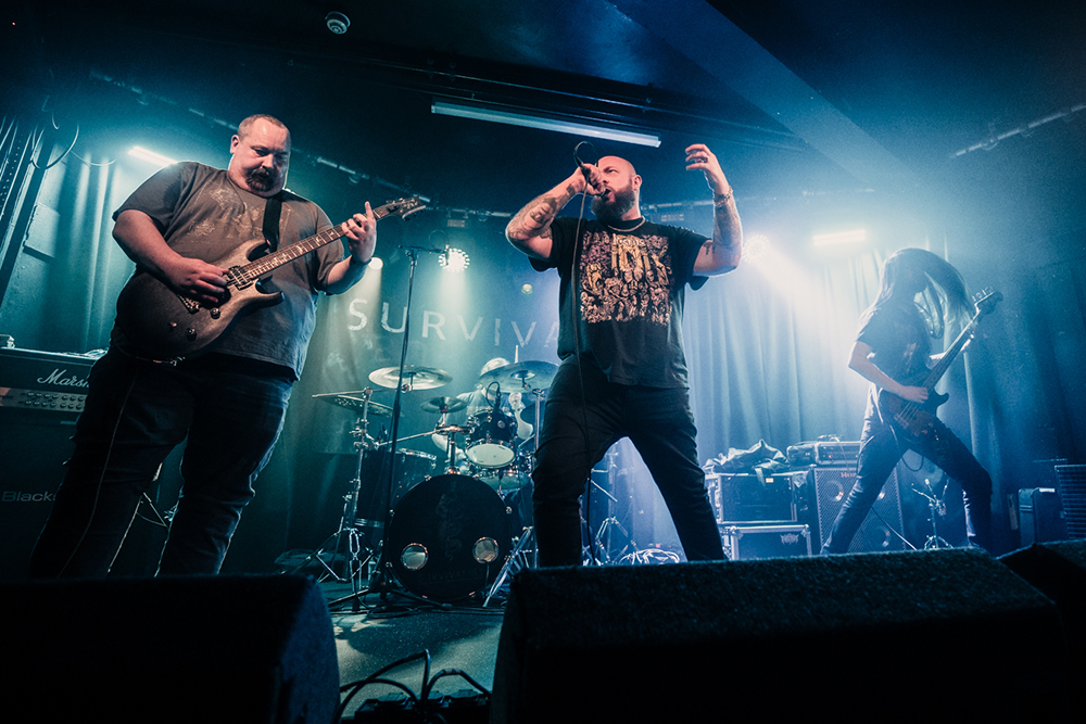 IN FOCUS: Survivalist Bring the Thunder to Limelight 2, Belfast (with Foetal Juice, Existentialist & Suffer)