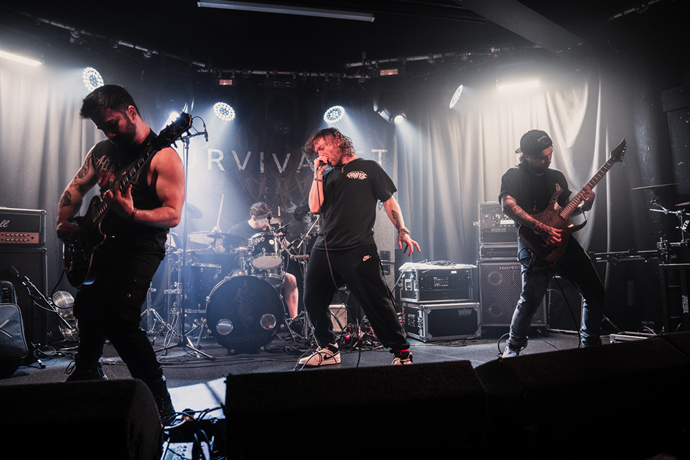 IN FOCUS: Survivalist Bring the Thunder to Limelight 2, Belfast (with Foetal Juice, Existentialist & Suffer) Credit: Marc Leach