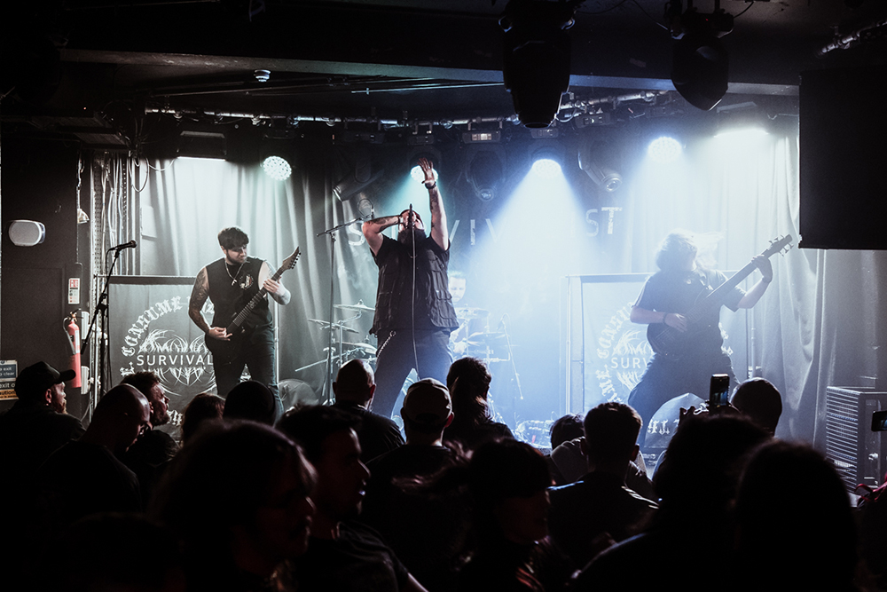 IN FOCUS: Survivalist Bring the Thunder to Limelight 2, Belfast (with Foetal Juice, Existentialist & Suffer) Credit: Marc Leach