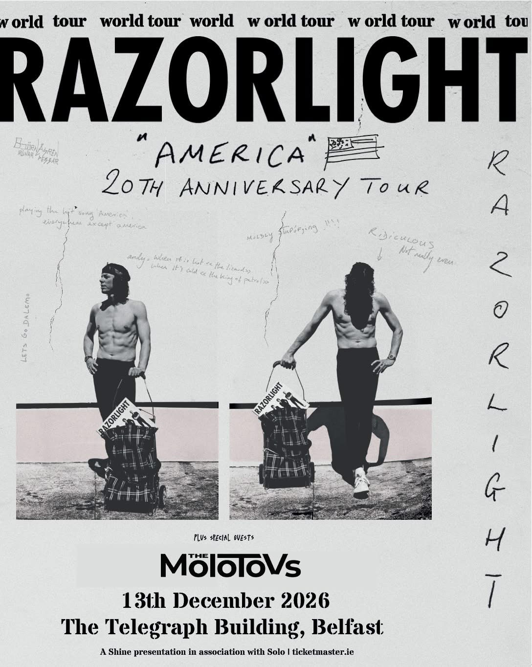 Razorlight Announce Belfast Show For ‘Razorlight’ 20th Anniversary Tour 83 Razorlight