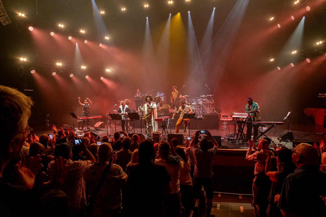 LIVE REVIEW: Kamasi Washington Brings Spiritual Jazz Majesty To Meltdown Festival 85 LIVE REVIEW: Kamasi Washington Brings Spiritual Jazz Majesty To Meltdown Festival Credit: Pete Woodhead