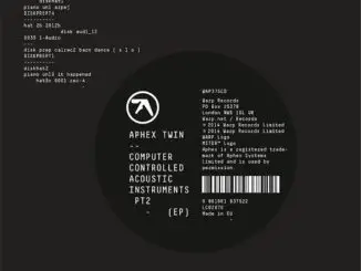 APHEX TWIN // COMPUTER CONTROLLED INSTRUMENTS PT2 // 23RD JANUARY 2