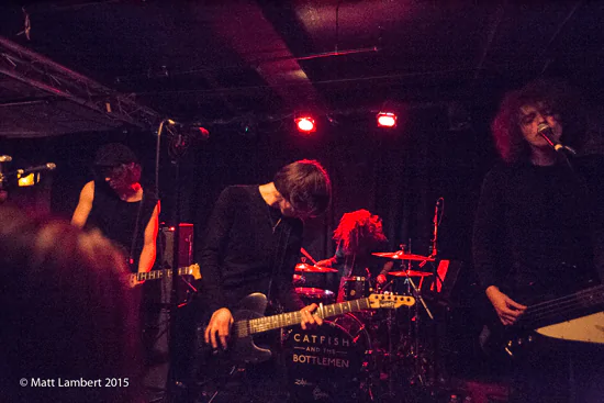 Catfish and the Bottlemen fill a small stage