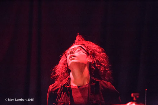 Bob Hall in the moment at the kit