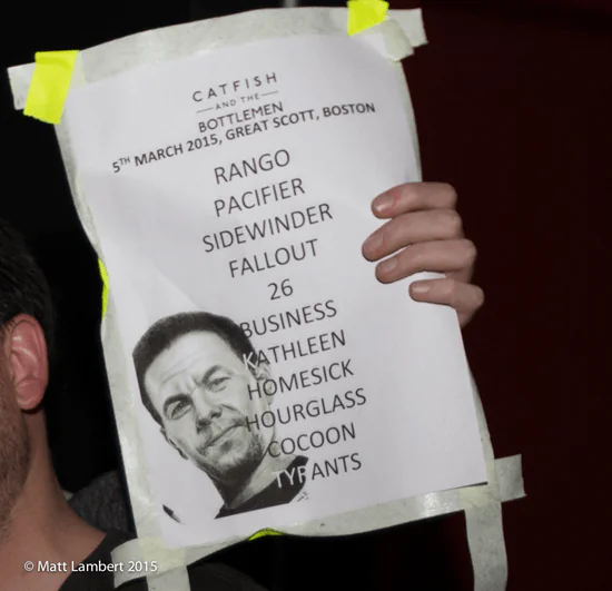 Boston native Mark Wahlberg aka “Marky Mark” makes a guest appearance via the setlist