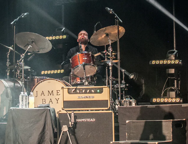 Gerry Morgan on drums