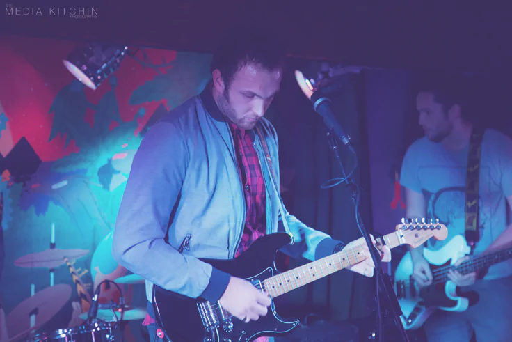 Billy Bibby and bass player Matt Thomas