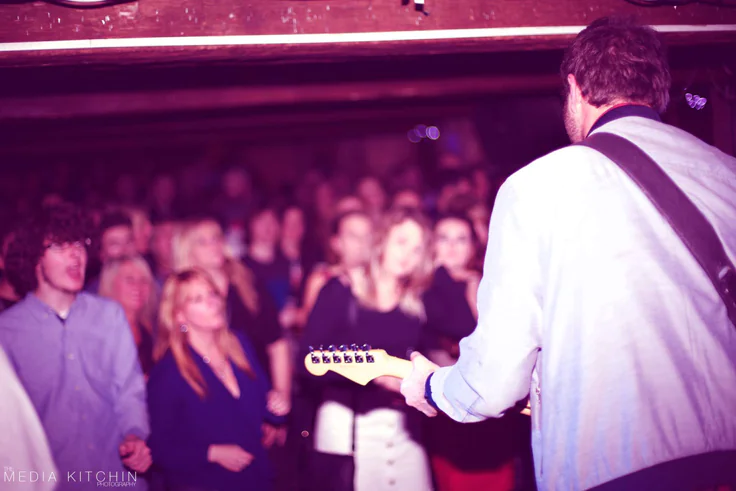 Billy Bibby played his debut full band gig to a full house at Telford’s Warehouse in Chester, UK on November 28, 2015]