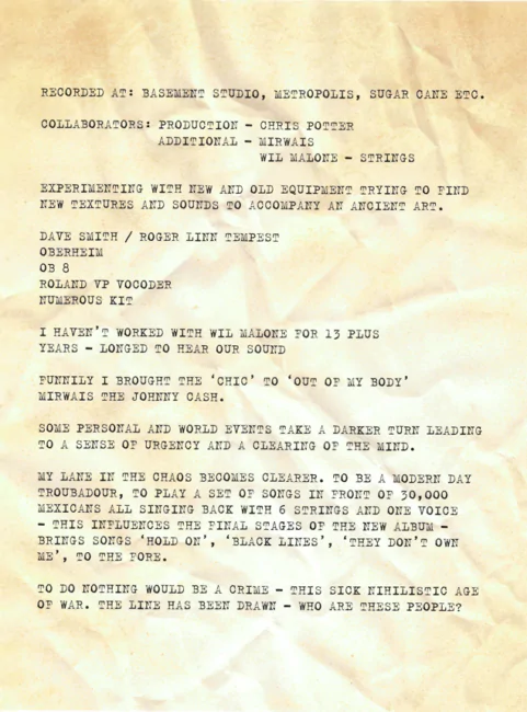 RICHARD ASHCROFT Returns with New Single and Album 'THESE PEOPLE' - Listen to track 82 Richard-ashcroft