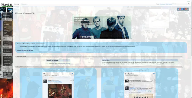 Fans Create Wiki Dedicated to Everything About 90s Band MANSUN 83 mansun-wiki-