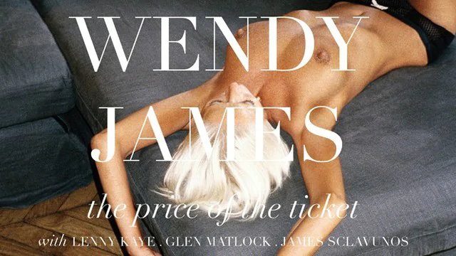 THE PRICE OF THE TICKET – WENDY JAMES