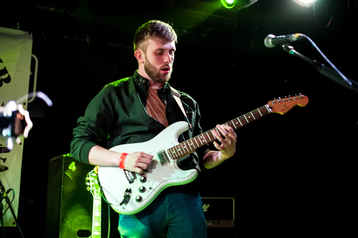 Rob Jones, lead guitarist photo © Sarah Lockwood Photography