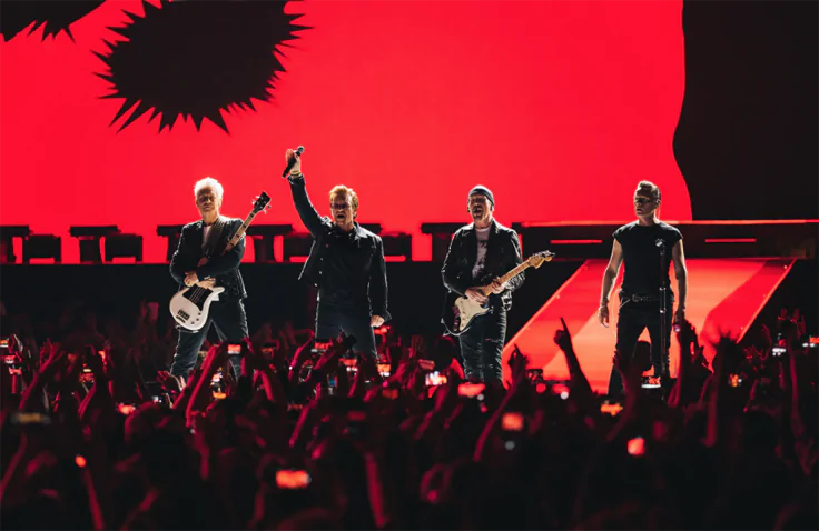 U2 THE JOSHUA TREE TOUR 2017 - Surpasses 2.4 million tickets sold - The biggest show of the year 