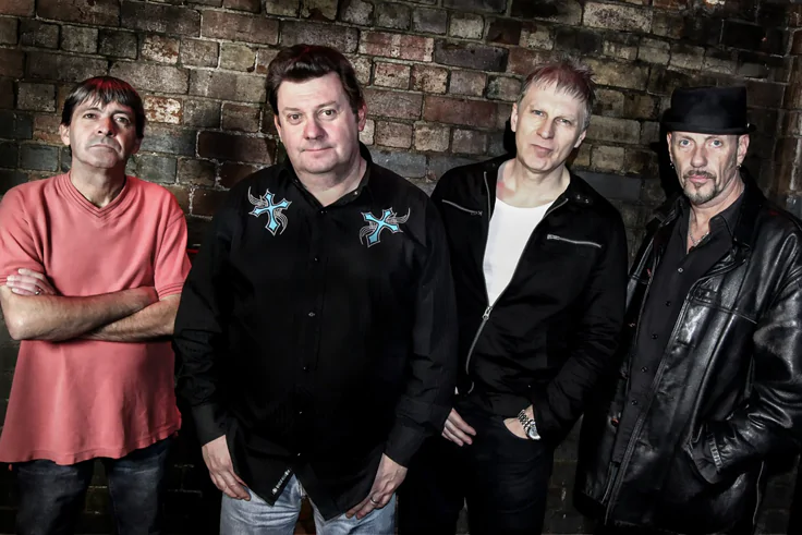 Legendary NI Punks STIFF LITTLE FINGERS are back! at Custom House Square in Belfast in August 1