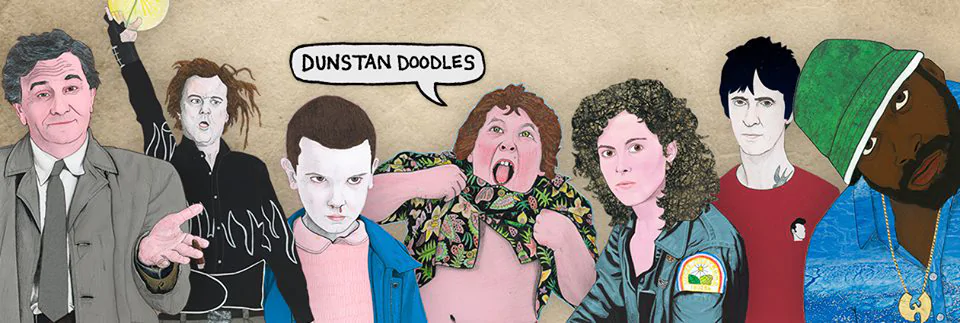 PSYCH ICONS: An Exhibition by DUNSTAN DOODLES Foundation Coffee House, Manchester – Thursday 10th May