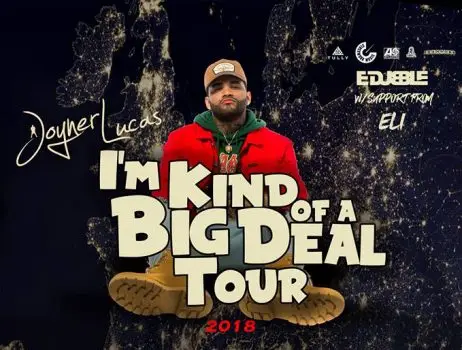 JOYNER LUCAS Announces Headline Show @ The Limelight 2, Belfast Thursday 23rd August