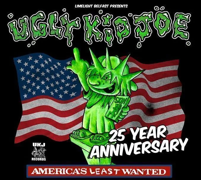 UGLY KID JOE 'America’s Least Wanted' 25th Anniversary Tour Comes To Belfast’s Limelight 1 