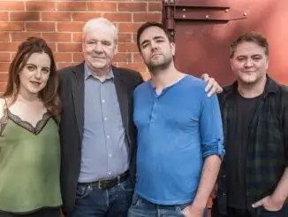 Rehearsals for GOOD VIBRATIONS the story of Godfather of Belfast Punk, TERRI HOOLEY have started! 1