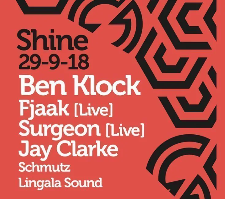 Ben Klock, Fjaak, Surgeon & Jay Clarke + Schmutz & Lingala Sound Live @ The Telegraph Building, SAT 29TH SEPTEMBER