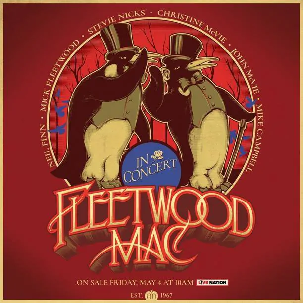 FLEETWOOD MAC Announce RDS ARENA Date for European Tour 1
