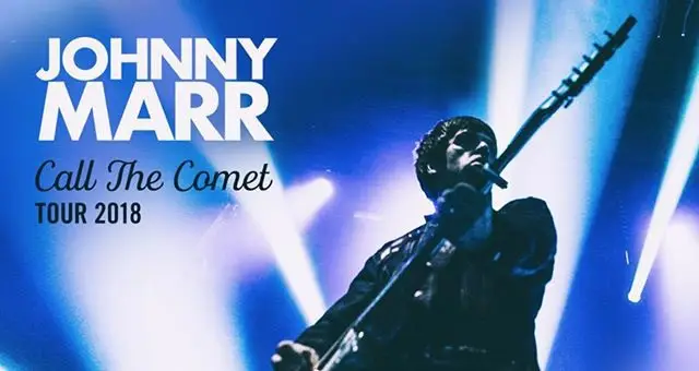 WIN: Tickets to see JOHNNY MARR @ Ulster Hall, Belfast Thursday 1st November 2018 