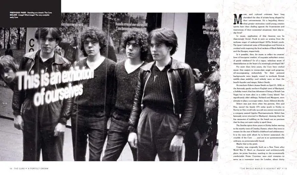 BOOK REVIEW: The Cure: A Perfect Dream By Ian Gittins 82 BOOK REVIEW: The Cure: A Perfect Dream By Ian Gittins