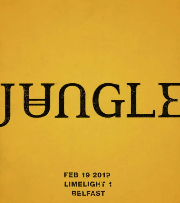 JUNGLE [Live] announce Belfast Limelight 1 show, Tuesday, February 19th 2019 