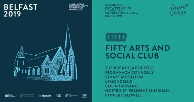 Further Events Announced for OTHER VOICES Belfast 1